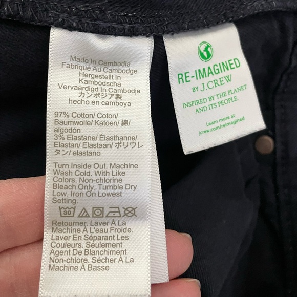 J Crew 484 Pants Black Size 31x32‎ - Picture 6 of 8